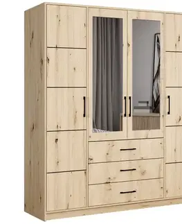 Šatníkové skrine Skriňa Belluno 200 artisan