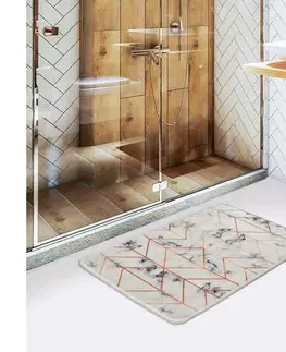 Svietidlá  Kúpeľňová predložka MOREA 40x60 cm béžová 359CHL4176