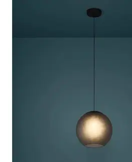 Svietidlá Eglo 390212 - Luster na lanku ARANGONA 1xE27/40W/230V dymová 390212
