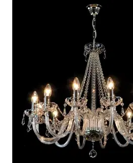 Svietidlá Wranovsky JWZ117122101 - Krištáľový luster na reťazi BONTON 12xE14/40W/230V JWZ117122101