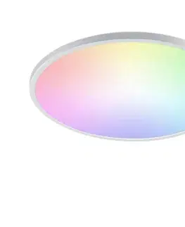 Svietidlá  B.V. -LED RGBW Stmievateľné kúpeľňové svietidlo LED/24W/230V pr. 42cm IP44+DO B10303IO1