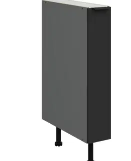 Kuchynské skrinky stojace Kuchynská skrinka Aria-Bl/Ant Anti Fingerprint 15d Cargo Bb