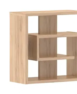 Konferenčné stolíky KONDELA Vandia príručný stolík dub artisan