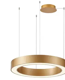 Svietidlá Azzardo  - LED Stmievateľný luster na lanku MARCO LED/100W/230V zlatá + DO 