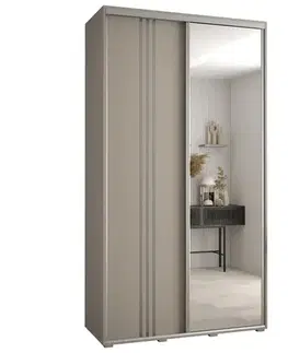 Šatníkové skrine Skriňa Dakota 7-120 (45) kašmír