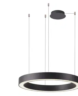 Svietidlá Azzardo  - LED Stmievateľný luster na lanku MARCO LED/50W/230V čierna + DO 
