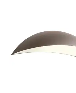 Svietidlá Redo 90236 - LED vonkajšie nástenné svietidlo PALMA LED/18W/230V IP54 hnedé 90236