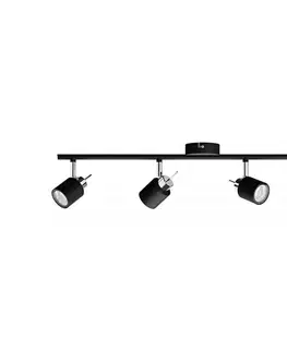 Svietidlá Philips - Bodové svietidlo MERANTI 4xGU10/35W/230V čierna 8719514465435