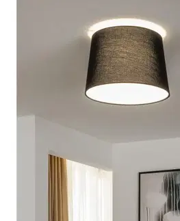 Svietidlá BRILAGI - LED prisadený luster CERIA 1xE27/40W/230V priemer 30 cm čierna BG3988+EG781038