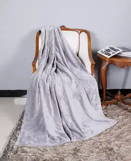 Jednofarebné deky Deka Laguna 170x220 šedá