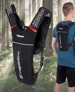 Batohy Bežecký batoh inSPORTline Topspeed čierna