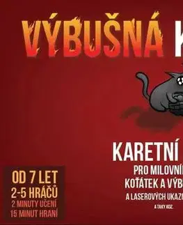 Párty hry ADC Blackfire Hra Výbušná koťátka (hra v češtine)
