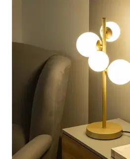 Lampy BRILAGI - LED Stolná lampa MILLA 4xG9/3W/230V zlatá/biela 8010-4GW