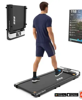 Bežecké pásy Skladací chodiaci pás inSPORTline ZenRun Fold 10