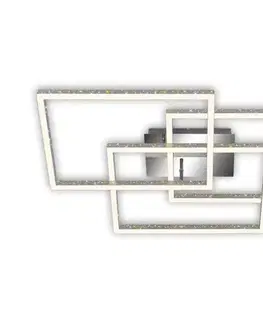Svietidlá Brilo - LED Stmievateľné stropné svietidlo FRAME LED/57W/230V 3000K matný chróm 3752-019