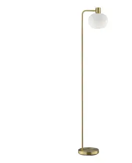 Lampy Brilliant - Stojacia lampa FANNY 1xE27/20W/230V mosadz 70250/18