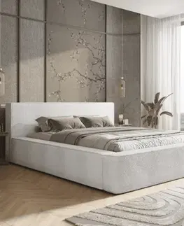 Postele Elvisia Manželská posteľ ALMA s výklopným roštom | 180 x 200 cm Farba: Quelle 02