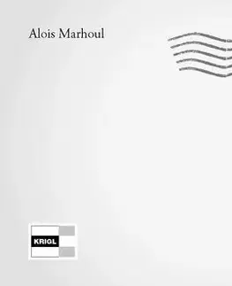 Česká poézia Adresa dočasného pobytu - Alois Marhoul