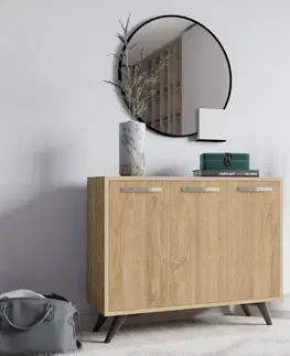 Komody Viacúčelová skrinka Piffa - Oak