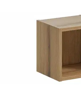 Skrinky do kúpeľne ArtCom Regál do kúpeľne NOVA Oak 83-27-Q