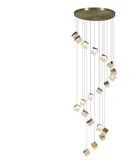Svietidlá Searchlight 33640-20SB - LED stmievateľné stropné svietidlo CUBOID LED/10,25W/230V 3000K 33640-20SB