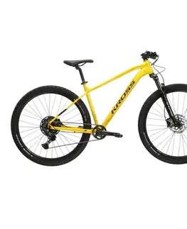 Bicykle Horský bicykel Kross Level 4.0 29" Gen 007 čierna / žltá / lesk - M (17", 172-180 cm)