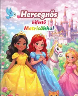 Pre deti a mládež - ostatné Hercegnős kifestő - Matricákkal