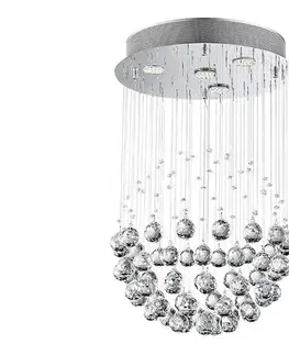 Svietidlá LUXERA  - Krištáľový prisadený luster XAVER 4xGU10/50W/230V 