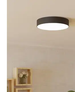 Svietidlá Eglo 901903 - LED RGBW stmievateľné stropné svietidlo GALLIZZI-Z LED/15W/230V pr.39cm čierna 901903