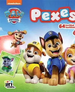 Pre deti a mládež Pexeso v zošite Labková patrola