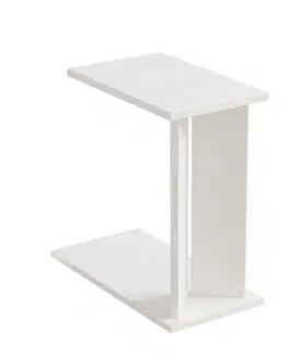Konferenčné stolíky Príručný stolík / Odkladací stolík Lun - White