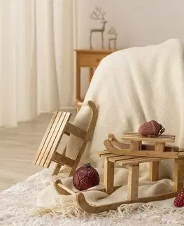 Vianočné dekorácie Sklenená ozdoba Pine Red 8x8x15 cm