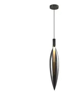 Svietidlá  Závesný luster NORDIC na lanku 1xG9/5W/230V, čierny chróm 31-51301