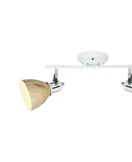 Svietidlá  KL162009 - Bodové svietidlo KRATER 2xE27/15W/230V KL162009