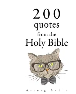 Filozofia Saga Egmont 200 Quotes from the Holy Bible, Old & New Testament (EN)