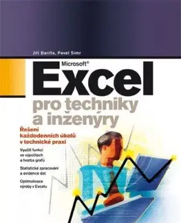 Počítačová literatúra - ostatné Microsoft Excel pro techniky a inženýry - Jiří Barilla,Pavel Simr