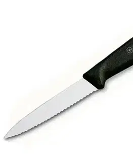 Kuchynské nože VICTORINOX Nôž univerzálny krátky Victorinox® – zúbkovaný 8cm 6.7633
