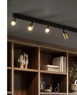 Svietidlá  LED Bodové svietidlo TOP 6xGU10/10W/230V zlatá/čierna 1022