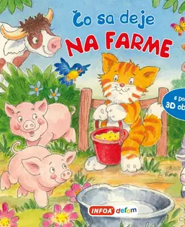 Leporelá, krabičky, puzzle knihy Čo sa deje NA FARME (SK vydanie)
