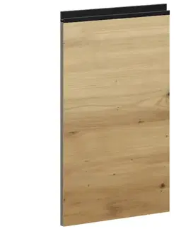 Dvierka a čelá zásuviek pre kuchynske skrinky Dvierka na umývačku Industry 450X720 čierna/artisan