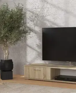 TV stolíky ArtAdrk TV stolík ARIDEA | dub sonoma