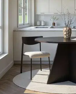 Jedálenské stoly LOFI jedálenský stôl, čierne drevo