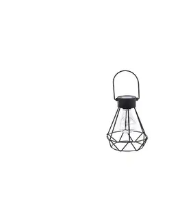 LED osvetlenie  LED Solárne závesné svietidlo LED/0,1W/1,2V 600 mAh pr. 13 cm SOLAR DIAMOND