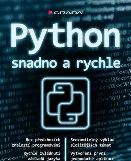 Programovanie, tvorba www stránok Python snadno a rychle - Rudolf Pecinovský