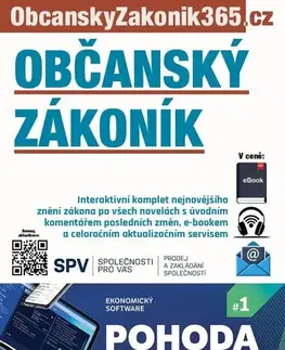 Dane, účtovníctvo Občanský zákoník 2026