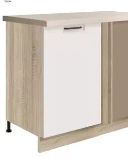 Kuchynské skrinky stojace Skrinka do kuchyne Favorit 24d l white