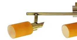 Stropná svetla Stropné svietidlo Tukan 3X40W G9 patina