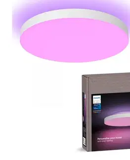 Svietidlá Philips - LED RGBW Stmievateľné stropné svietidlo Hue DATURA LED/48W/230V 8720169277618