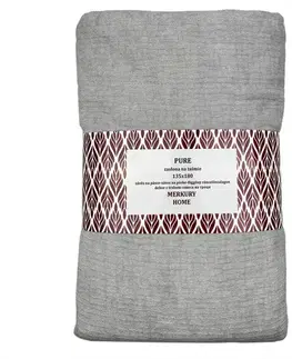 Závesy do spálne Záves na páske Pure 135x180 sv.šedá Merkury Home