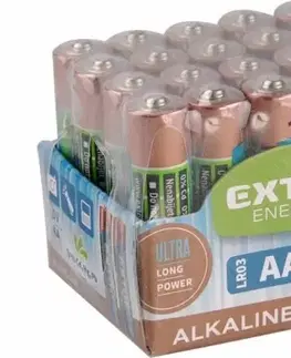 Batérie primárne EXTOL ENERGY Batéria alkalická AA, 1,5V, 20ks